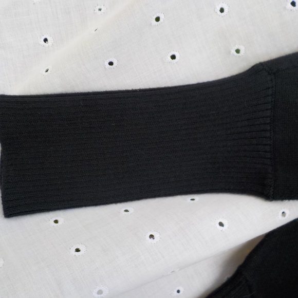 NWT Christine Alexander Embellished Top Black SZ S - Picture 10 of 16